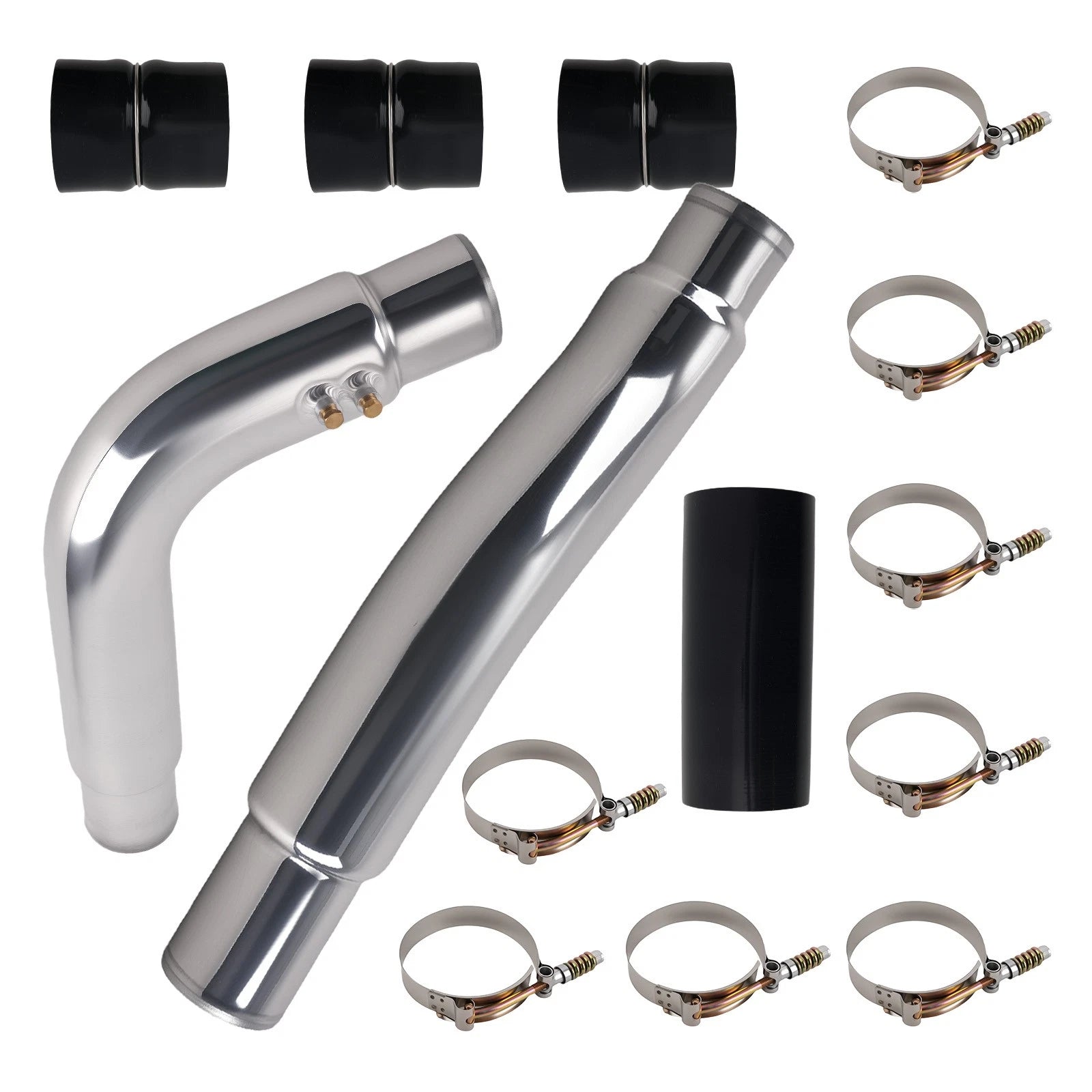 Black Stainless Intercooler Pipe for Dodge Ram 5.9L Cummins Diesel (2003–2007)