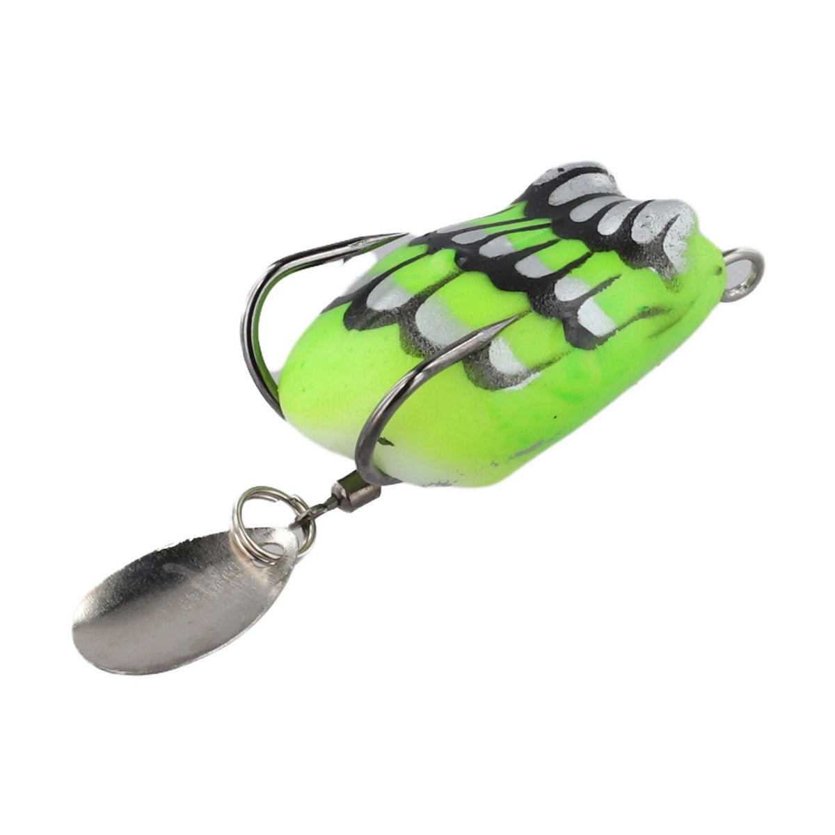 Topwater Frog Lure for Bass and Snakehead (4cm, 5g, Weedless, 7 Colors)