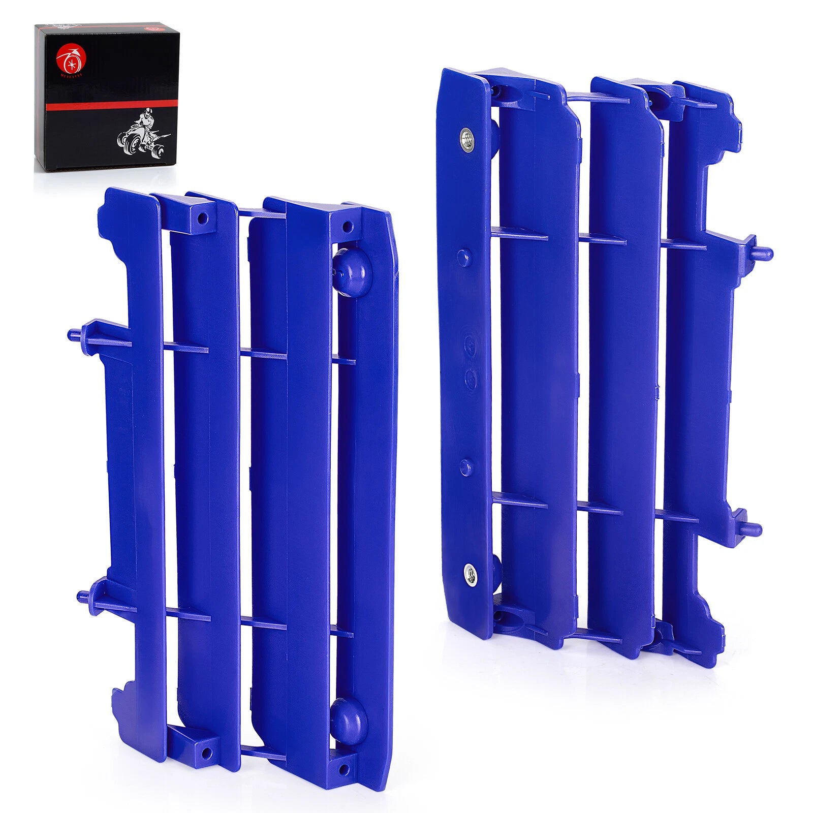 2 Pcs Radiator Guards Grill for Yamaha YZ125 YZ250 (2006–2021) Blue