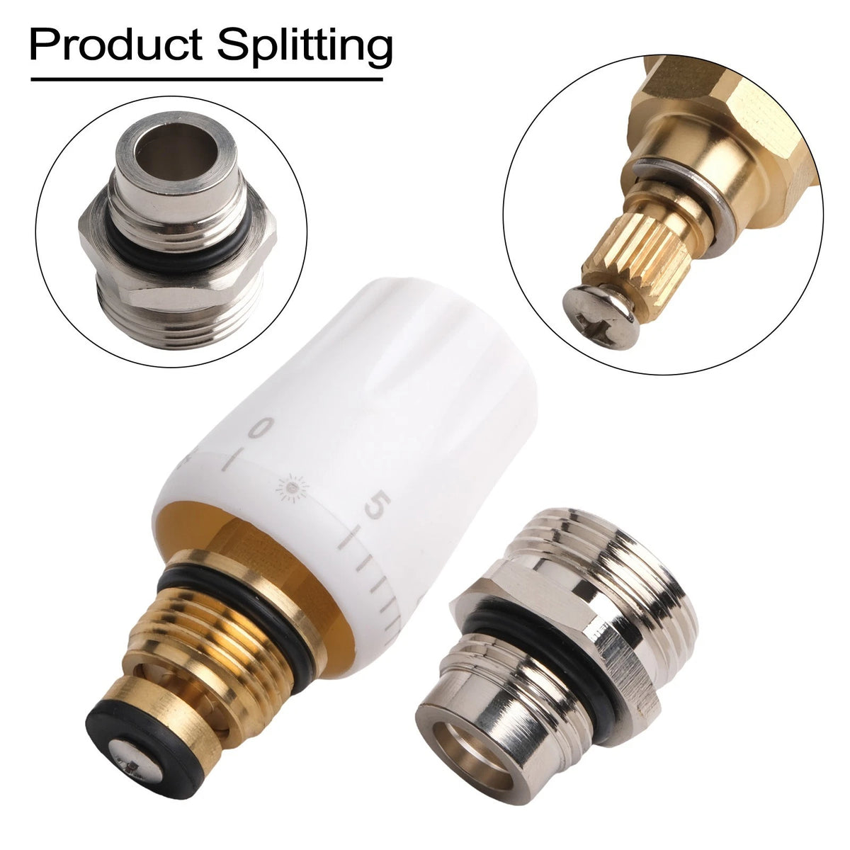 Heating Spreader Valve Insert for Underfloor Heating Systems