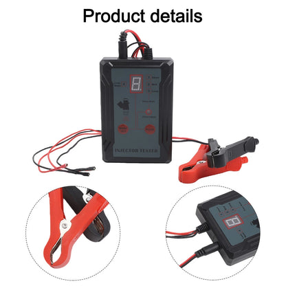 Fuel Injector Tester with Dual Channel Operation & 2 Adapters