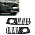 Front Fog Light Grille Cover for Audi A4 B8 (2009–2012) Chrome