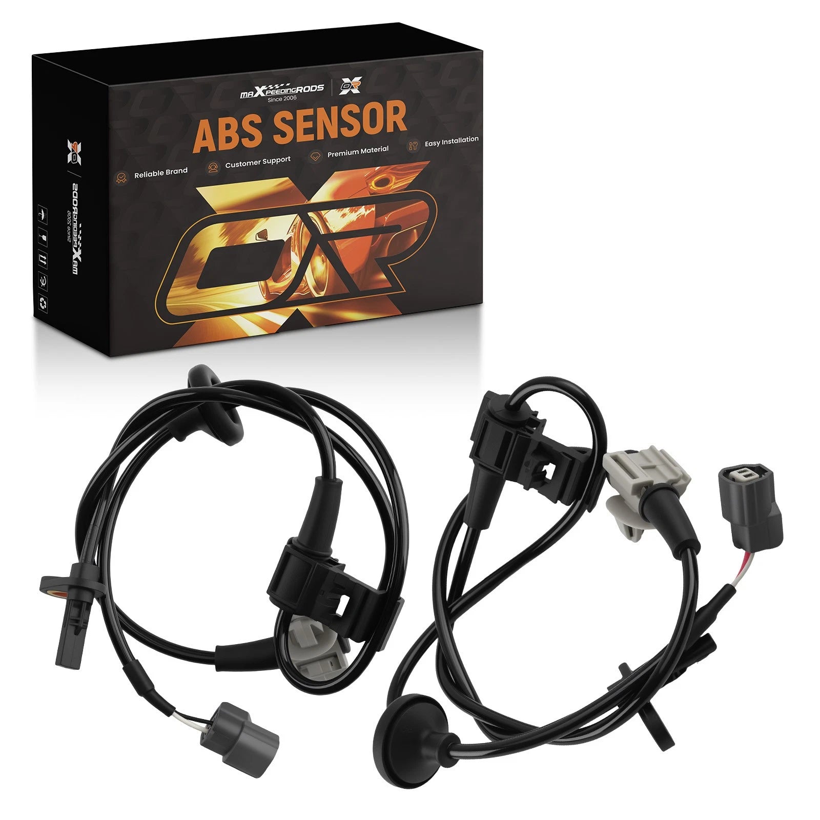 2X ABS Wheel Speed Sensor for Honda Odyssey (2007–2010)