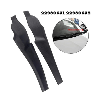1 Pair Wiper Side Cowl Extension Cover Trim for Cadillac XTS (2013–2019)