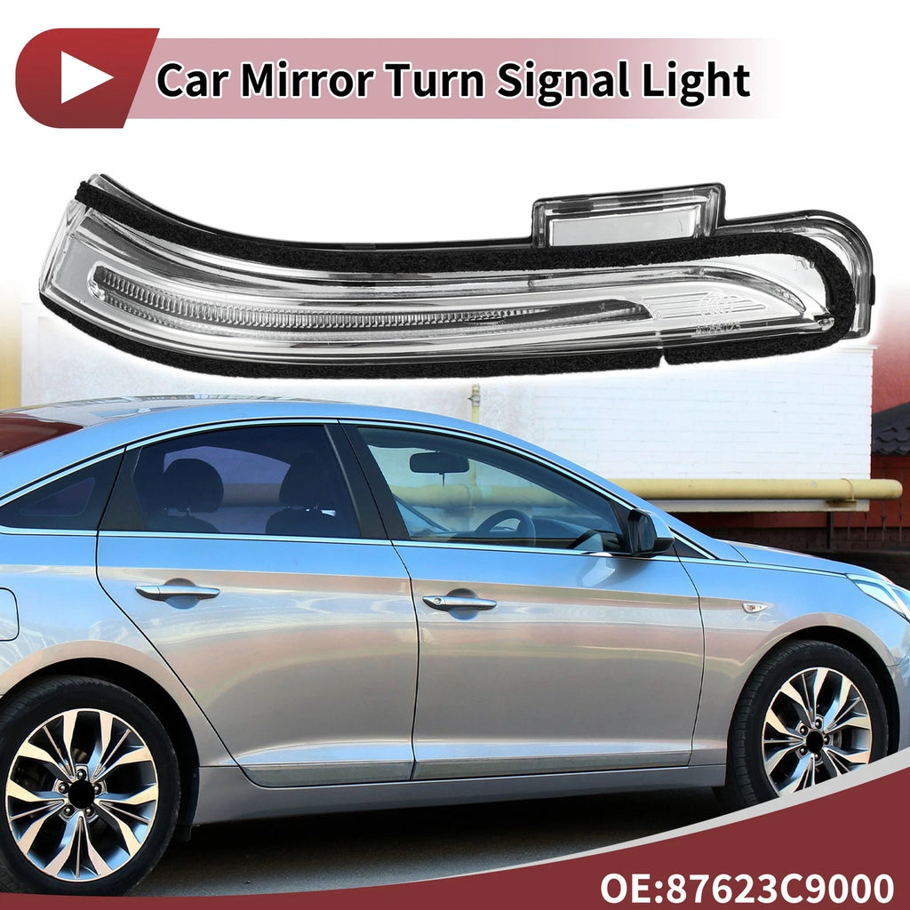 Mirror Turn Signal Light Replacement for Hyundai Creta IX25 Right Black Clear (2022–2024)
