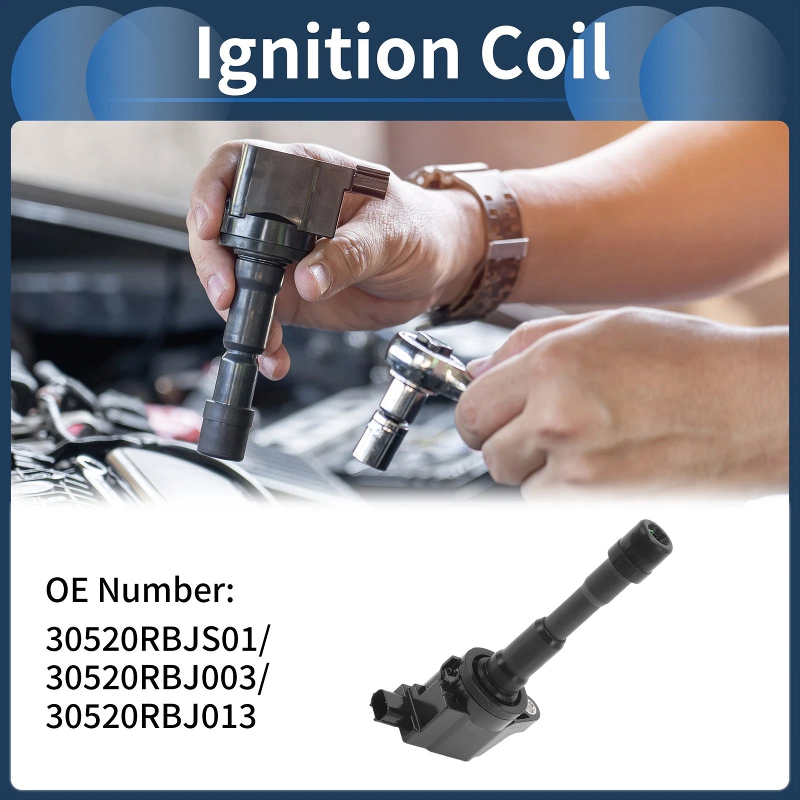 Ignition Coil Pack Replacement for Acura ILX L4 1.5L (2013–2015)
