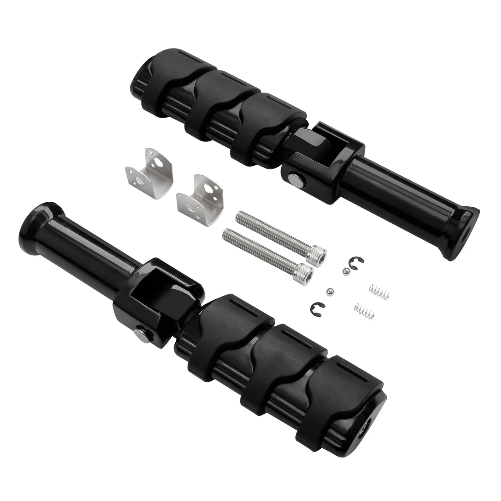 Passenger Footpeg Footrest Mount Bracket for Harley Davidson Softail (2018–2024) Black
