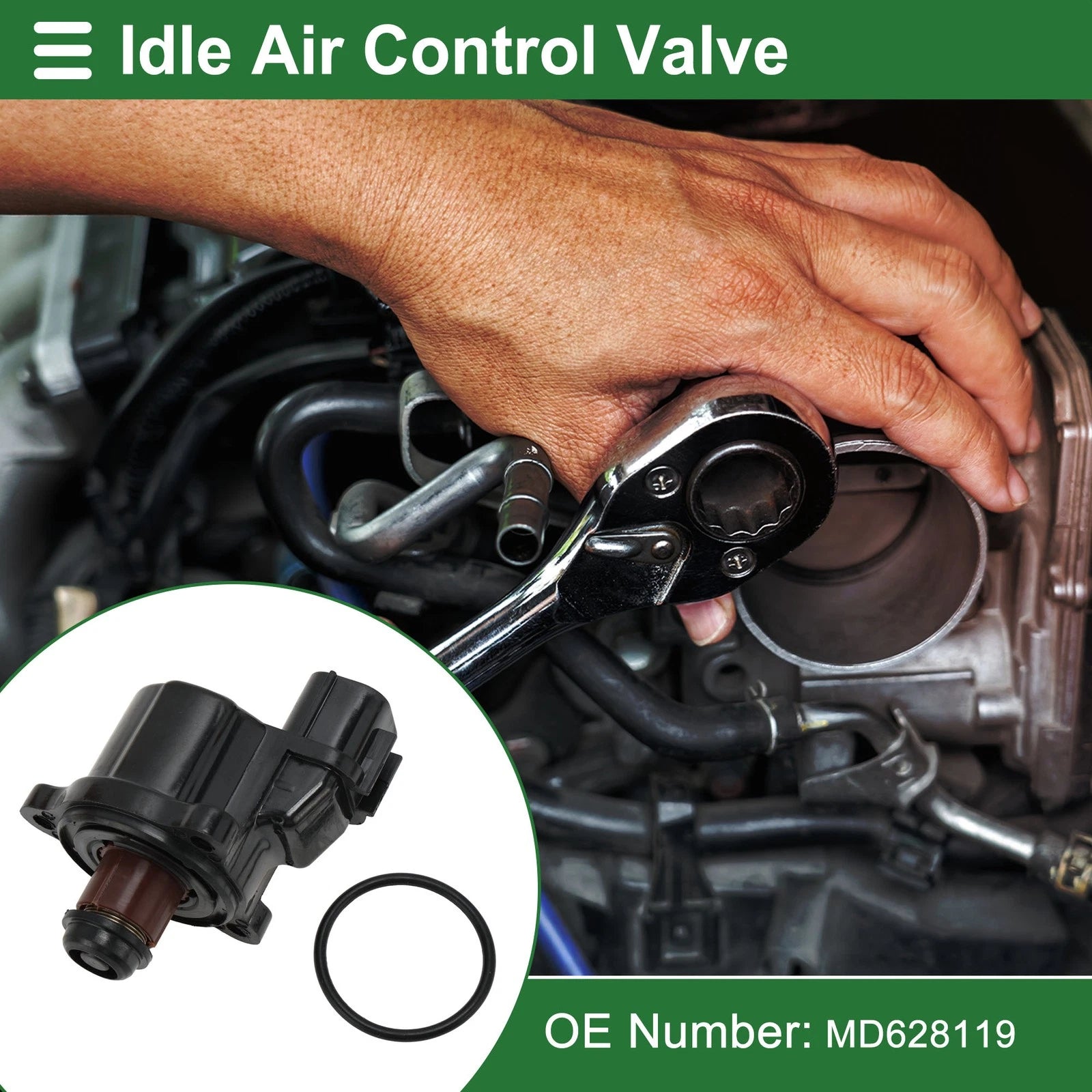 Idle Air Control Valve for Mitsubishi Lancer (2003–2004) Replacement