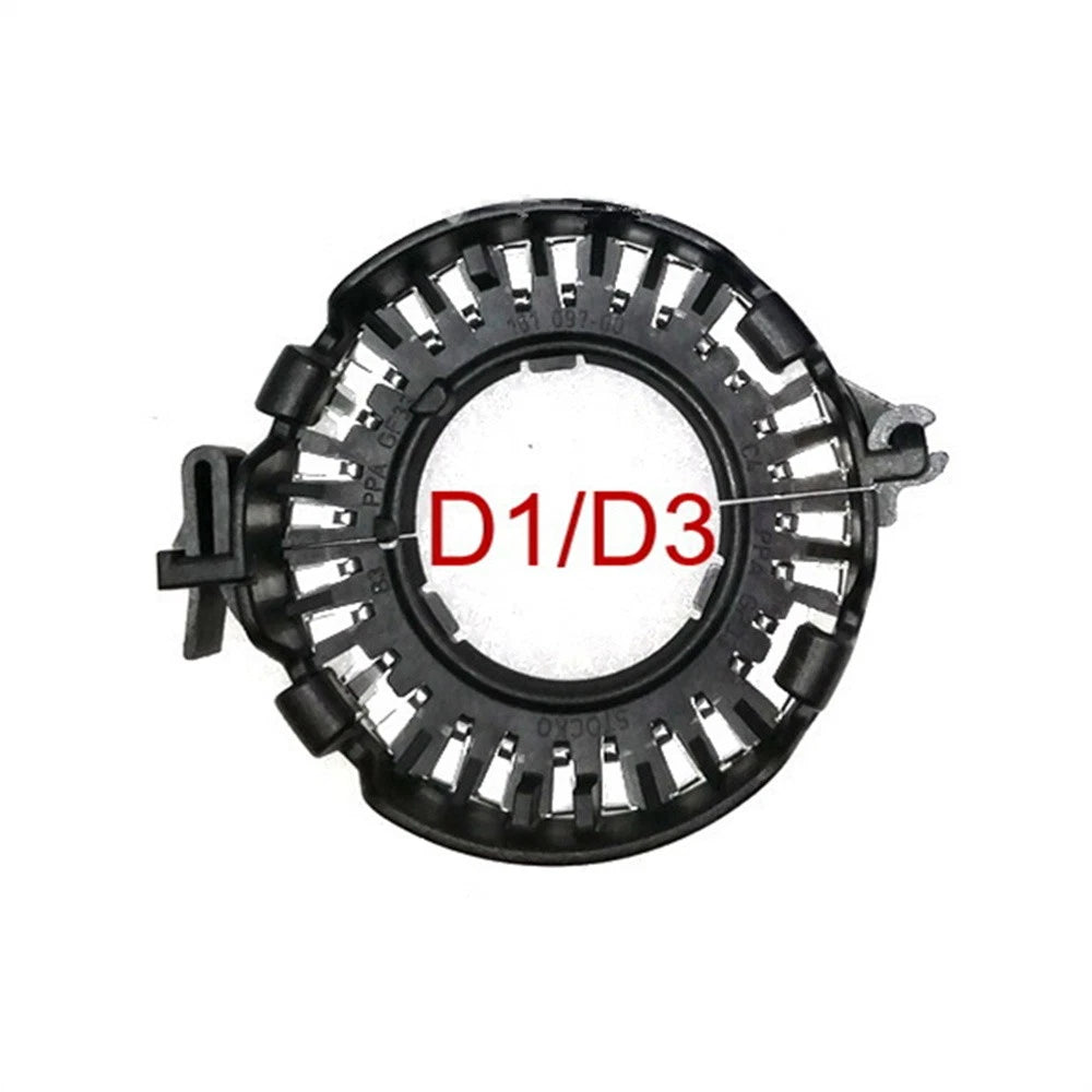 D1S D3S HID Bulb Holder Clip Ring Retainer for BMW Benz Range Rover Jaguar (N/A)