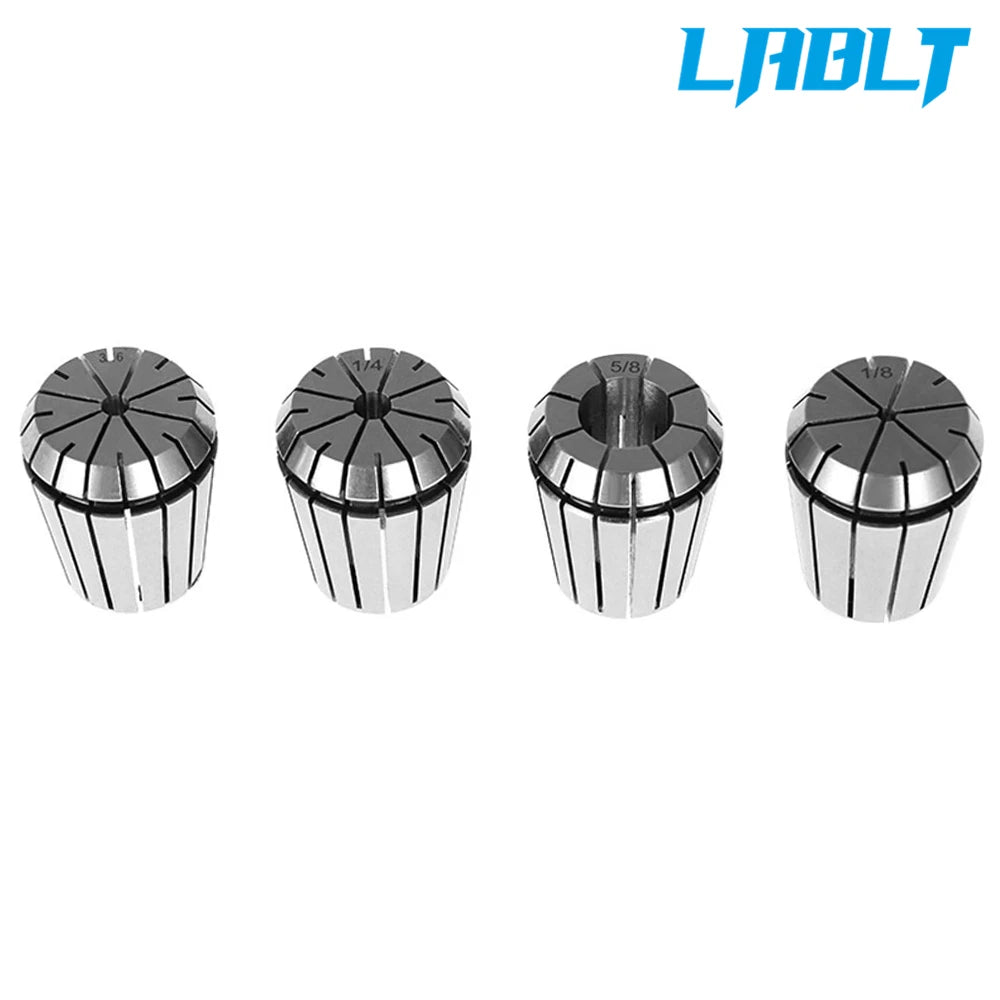 8Pcs ER32 1/8"-3/4" Spring Collet for Milling Lathe Engraving Machine