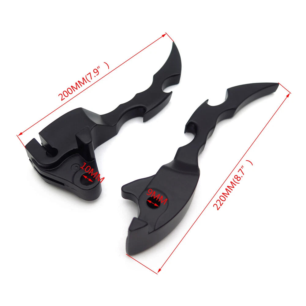 Black Blade Brake Clutch Hand Levers for Suzuki Boulevard M109R (2009–2013)