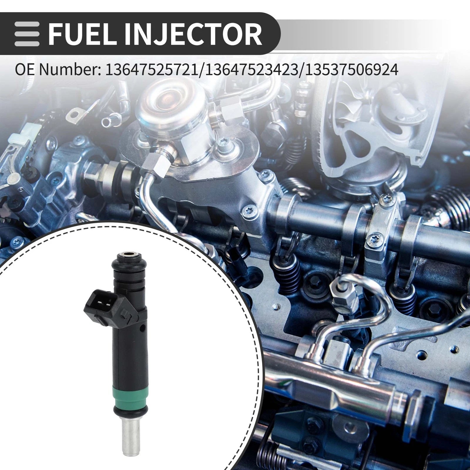 Fuel Injector Replacement for BMW X5 E53 4.4i 2003-2006 4.8is 2004-2006