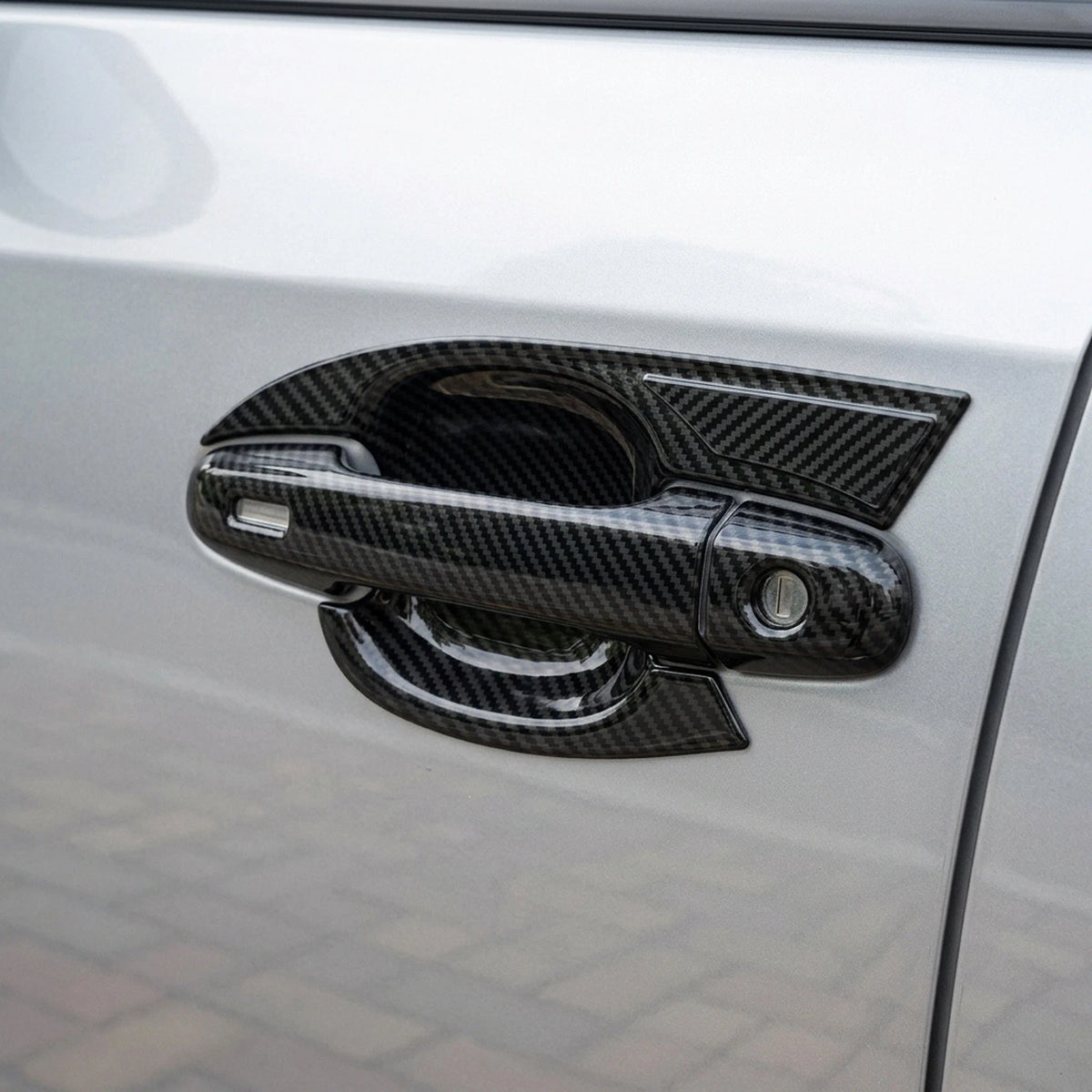 Carbon Fiber Door Handle Cover for