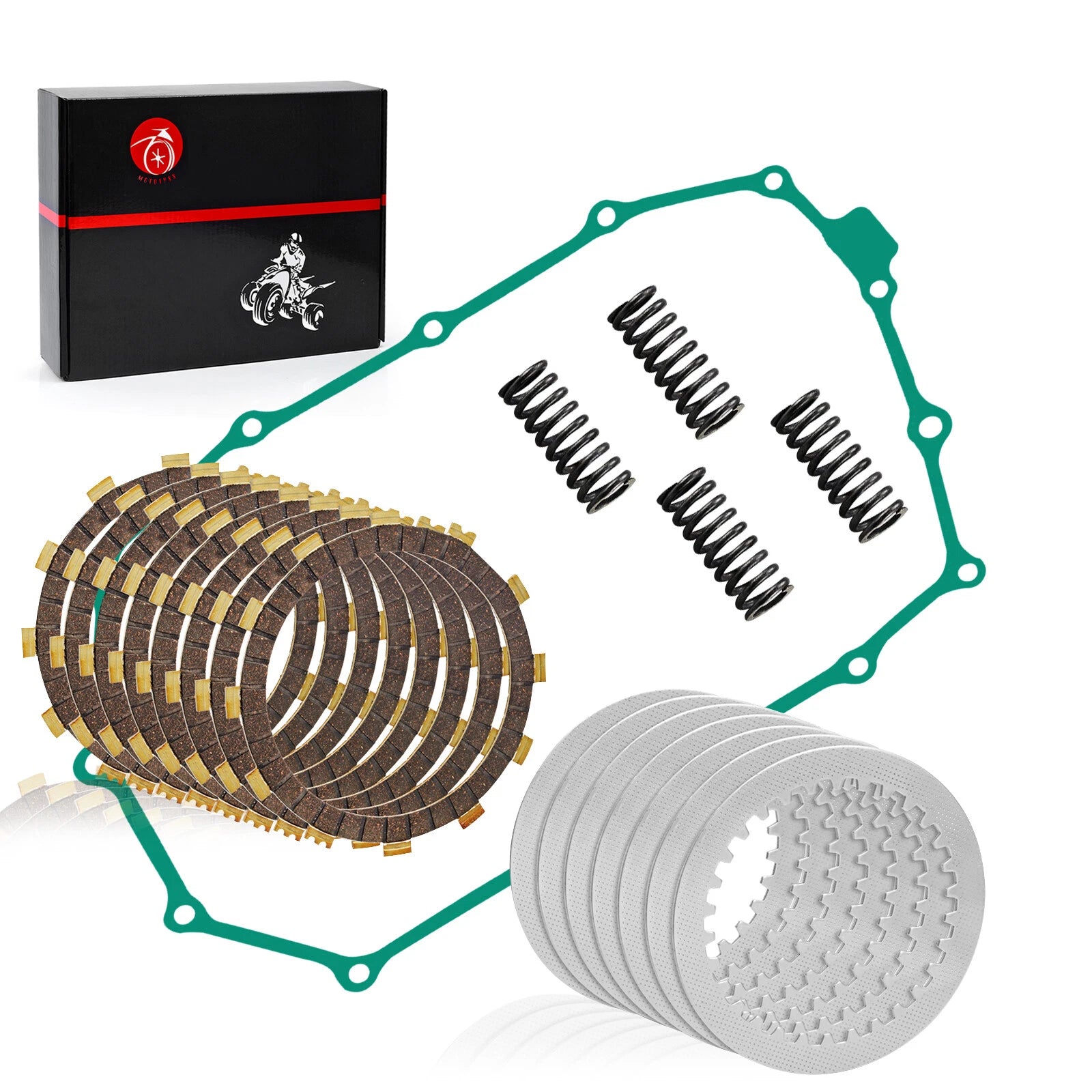 Clutch Friction Steel Plates Kit for Honda Shadow Spirit 750 (2001–2007)