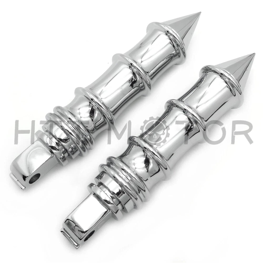 Spike Bamboo Footpeg for Victory 8-Ball (2013–2017) Chrome