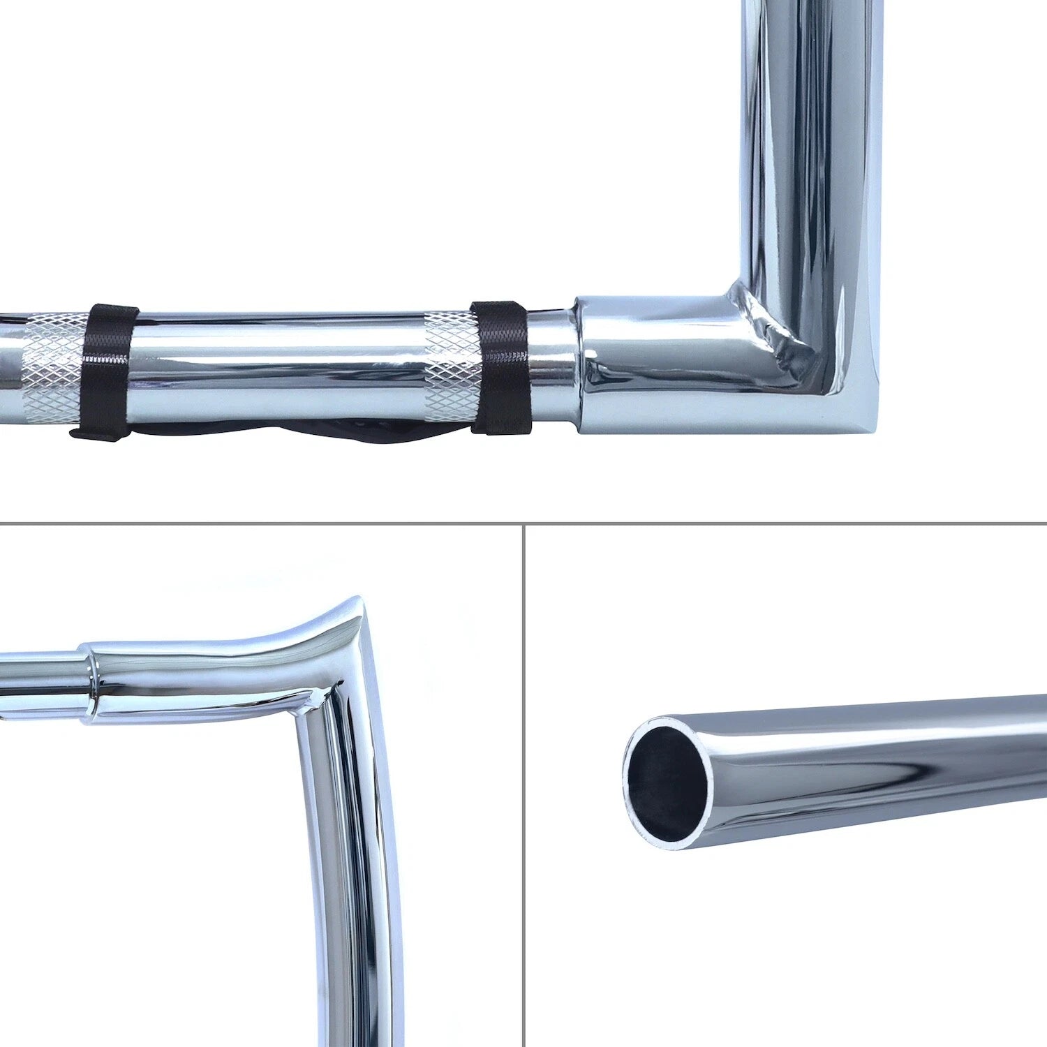 Chrome 16" Prewired Handlebar 1.25" for Harley Road Glide (2008–2013)