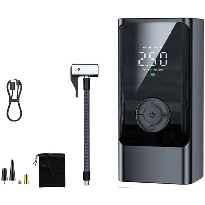 Wireless Portable Digital Tire Inflator Air Compressor with Built in LED Light