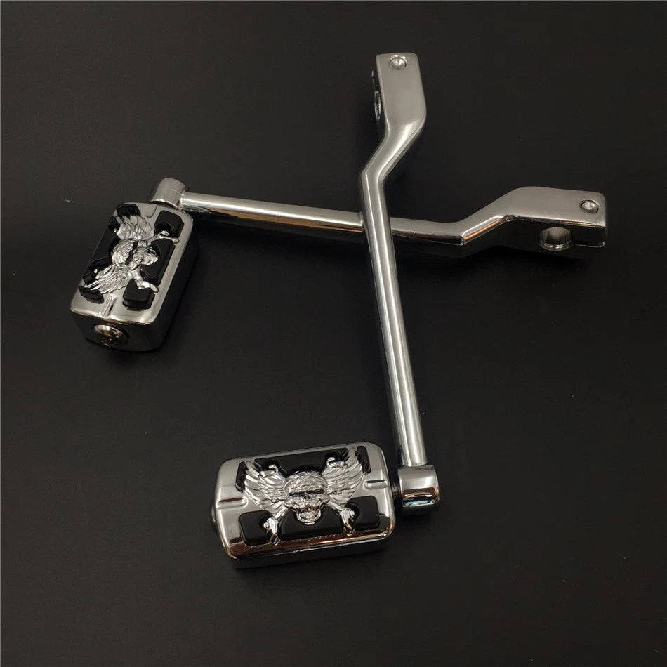 2PC Toe Shift Lever Foot Peg for Harley-Davidson FL Softail Trike (2010–2023)