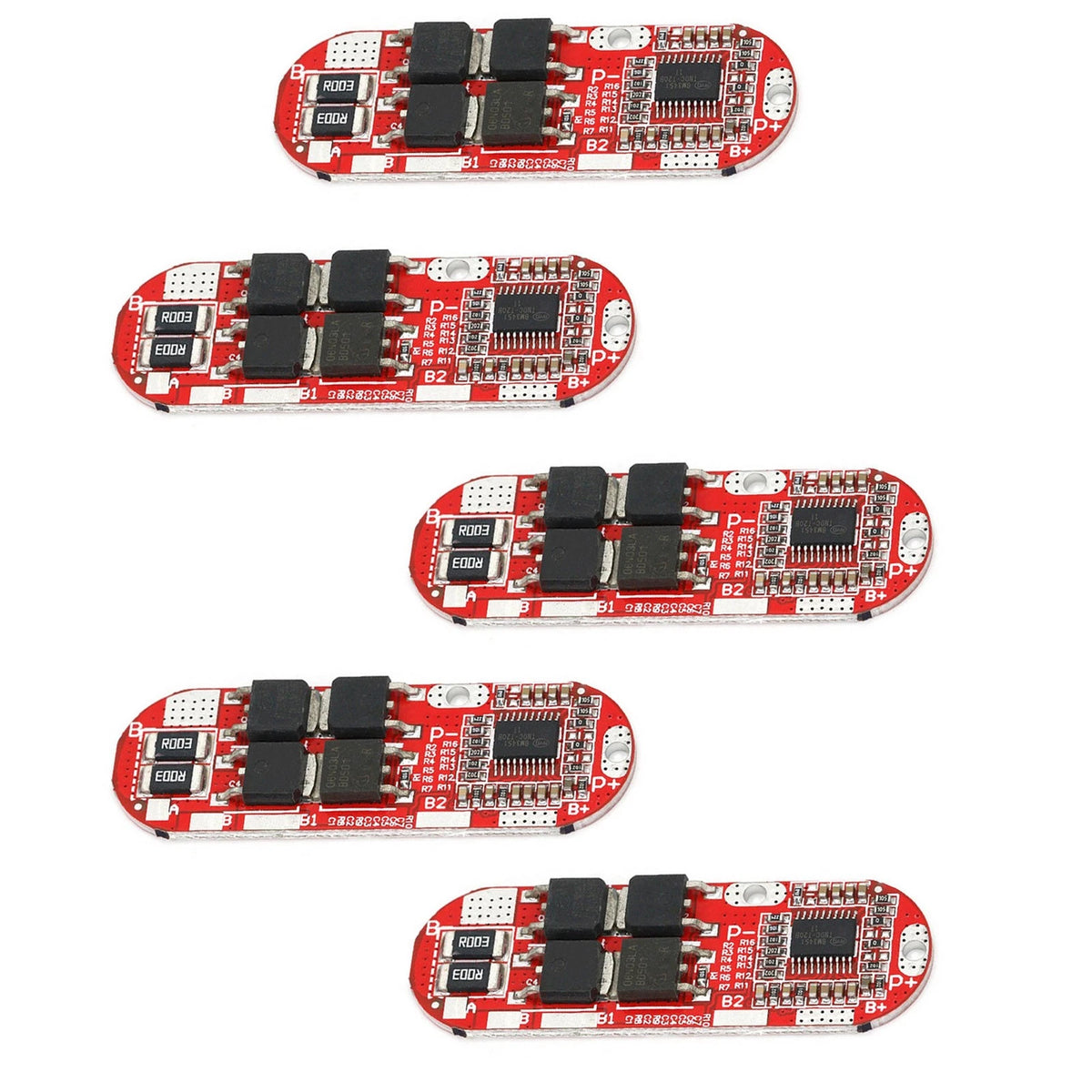 Set of 4 BMS Protection Boards 5S 25A for Li-ion Battery Pack