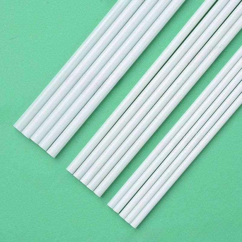 2PC Solid Fiberglass Rod 0.8mm-30mm Length 500mm