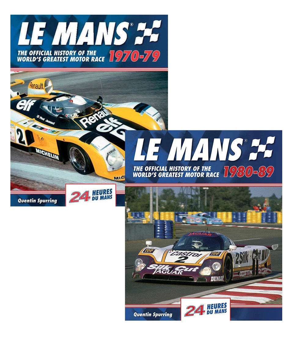 2 Book Set for Le Mans (1970–1989)