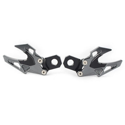 CNC Rear Fork Chain Adjuster for Honda CB650F (2014–2018) Grey