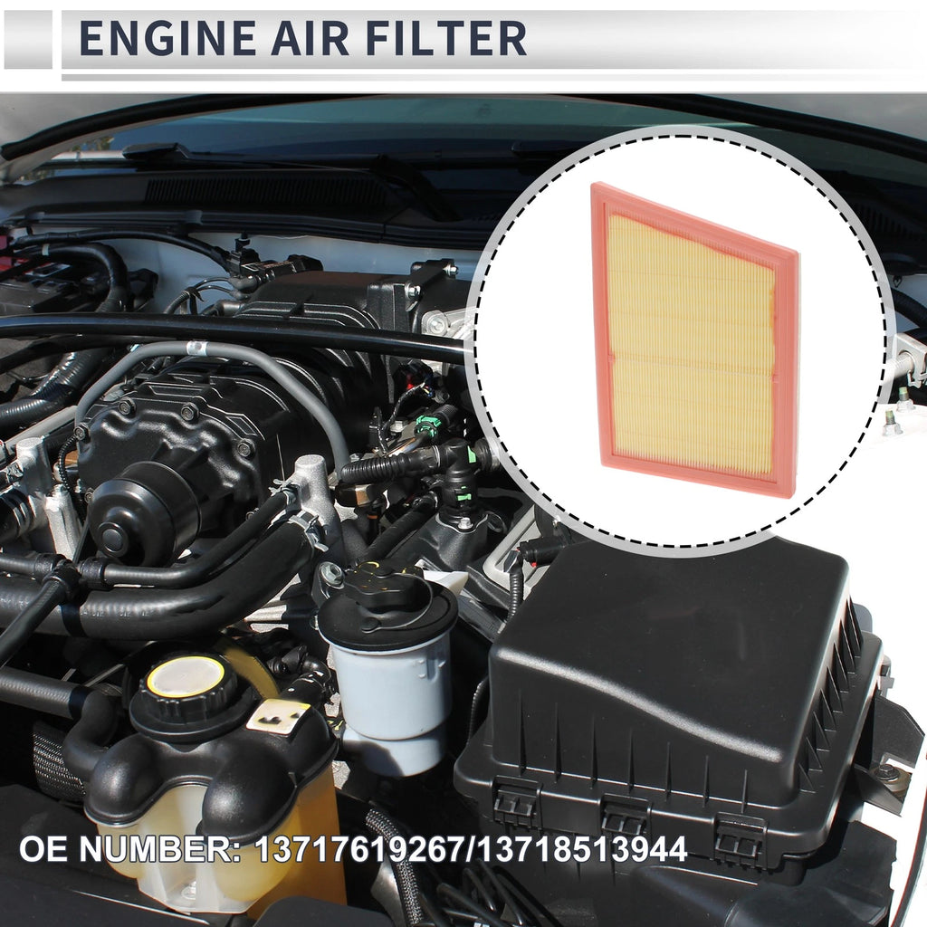 Engine Air Filter Replacement for BMW X1 xDrive28i (2016–2022)