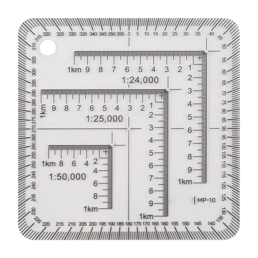 Coordinate Ruler for Geographical Learning Applications (7cm)