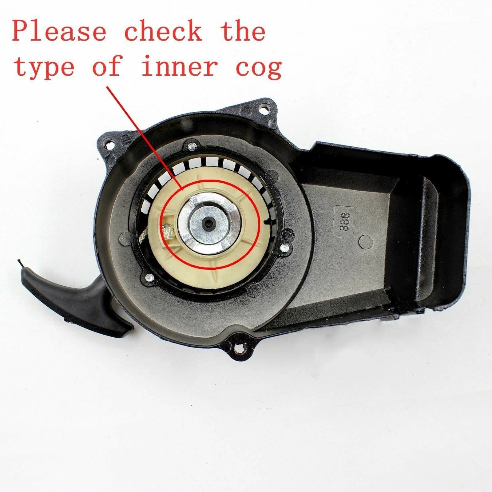 Alloy Pull Start Starter for Mini PIT Rocket Quad Dirt Bike ATV (43cc-49cc)