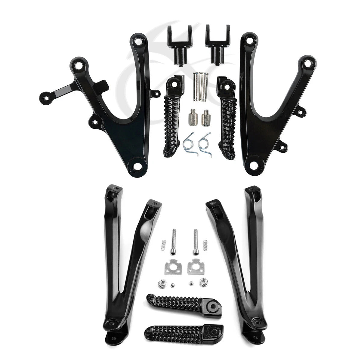 Footrests Footpeg Pegs Bracket for Yamaha YZF R1 (2004–2006)