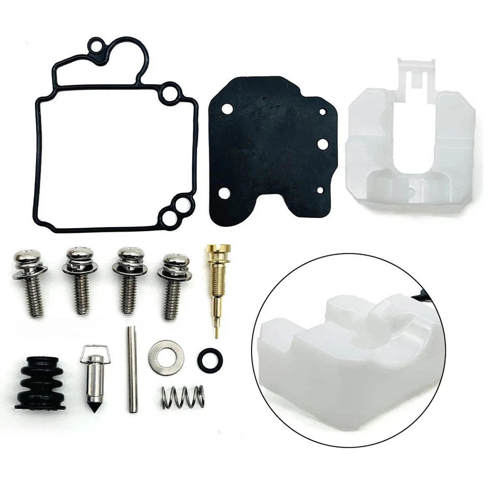 Outboard Carburetor Repair Kit with Float for Yamaha 6BL-W0093-00