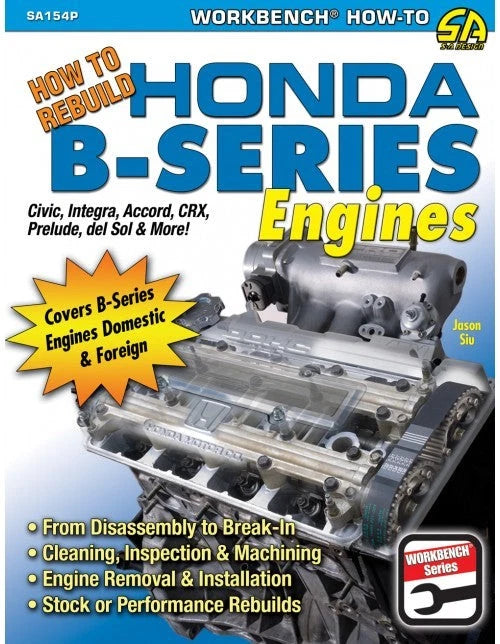 Honda B-Series Engine Rebuild Manual (2008)