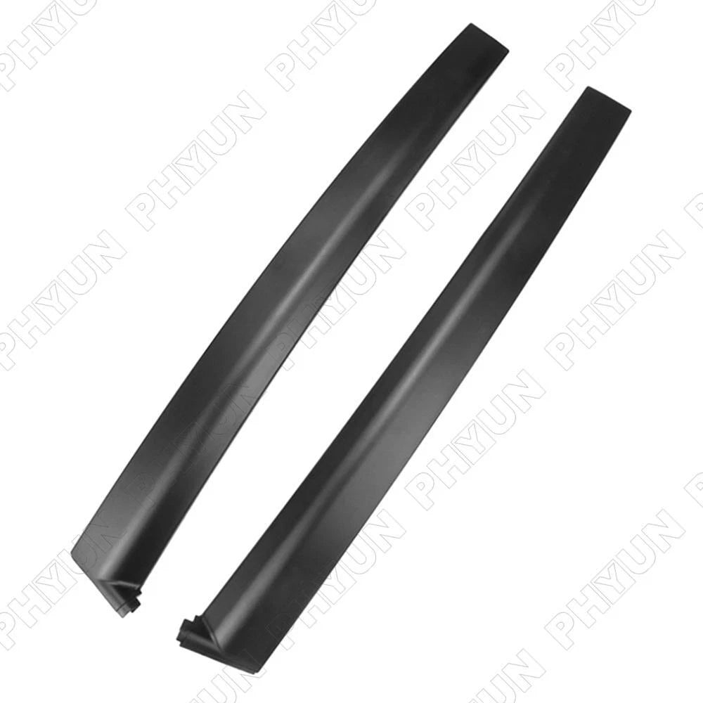 Left & Right Side Window Molding Door Sash Trim Set For 92-95 Honda Civic 2/3 Dr