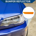 Bumper Reflector No.63147162219 for BMW X3 (2007–2010) Yellow Front Left