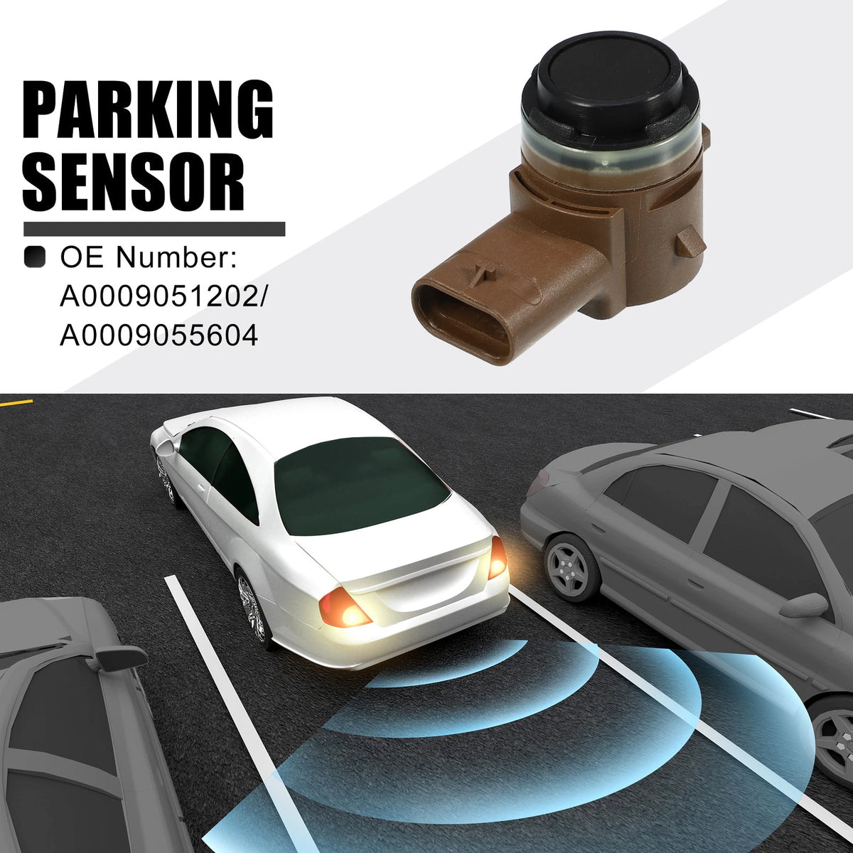 Parking Assist Reverse Sensor Replacement for Mercedes-Benz E200 A200 (2010–2023)