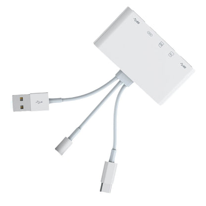 1PC USB 3.0 OTG Adapter Memory Card Reader for iPhone/iPad (2010–2023)