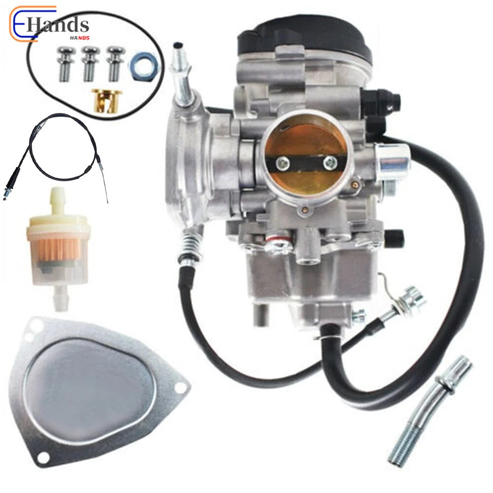 Carburetor & Throttle Cable for Yamaha Wolverine 350 450 (2006–2010)