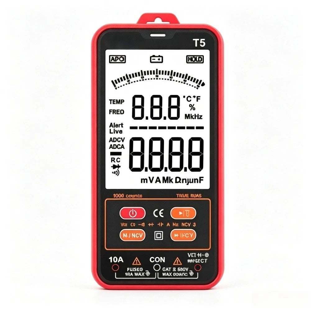 Digital Multimeter with Continuity Test and Diode Check for T5