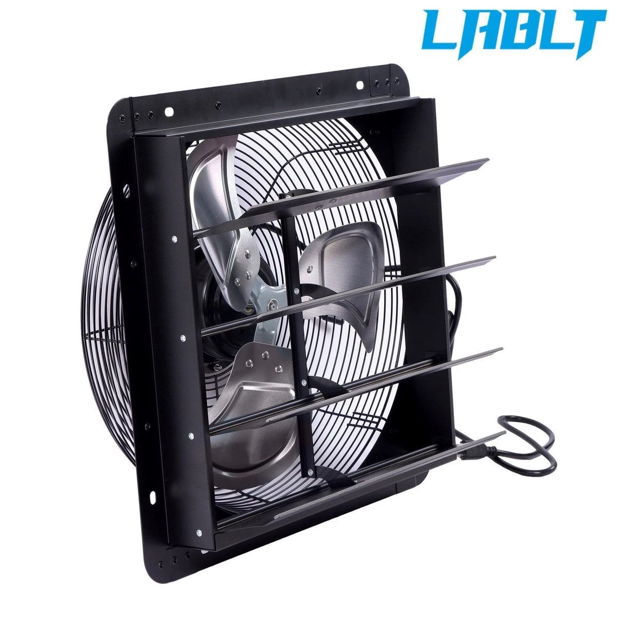 16'' Shutter Exhaust Fan for Wall-Mount Attic (Remote Control)