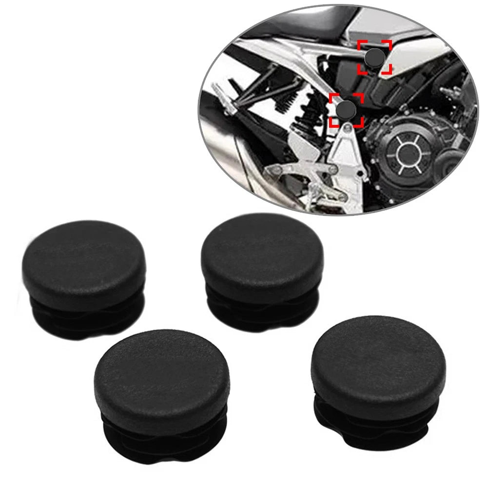 Set of 4 Frame Hole Cover Caps for Honda CB1000R (2018–2023)