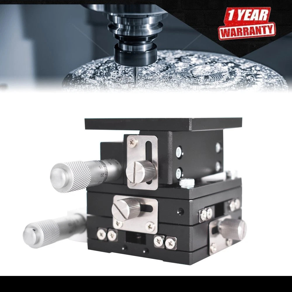 XYZ 3 Axis Linear Stage Trimming Platform Bearing Tuning Sliding Table