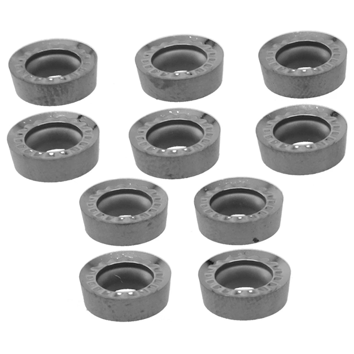 10X RCGT1003M0 Inserts for Aluminum Copper Machining