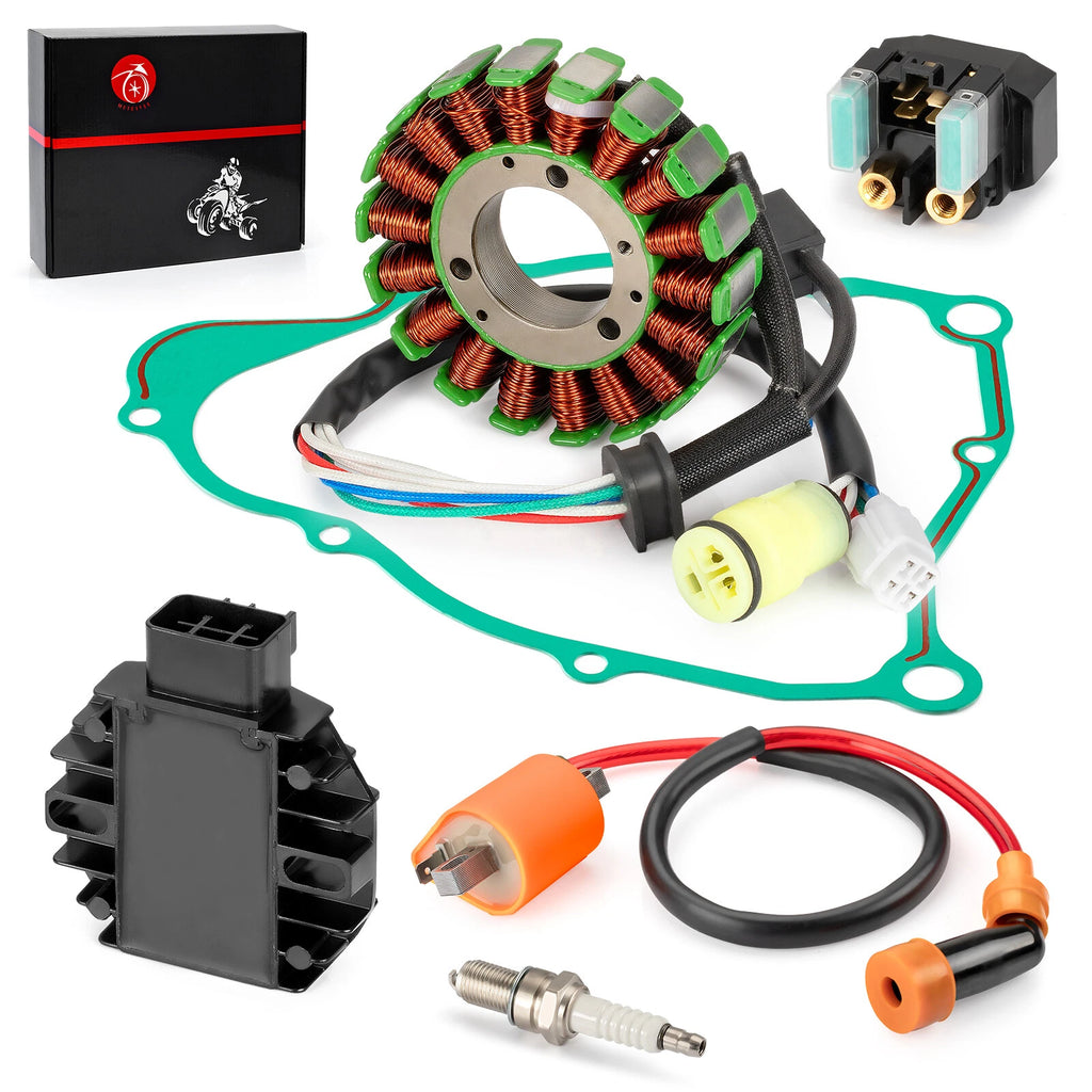 Stator & Rectifier Ignition Coil Gasket Kit for Yamaha Bear Tracker 250 (2000–2007)