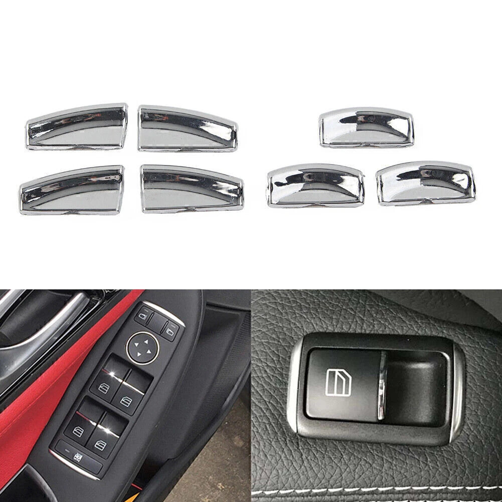 Window Lift Switch Button Trim For Mercedes Benz A B C E CLA CLS GLA GLE GLS GLK