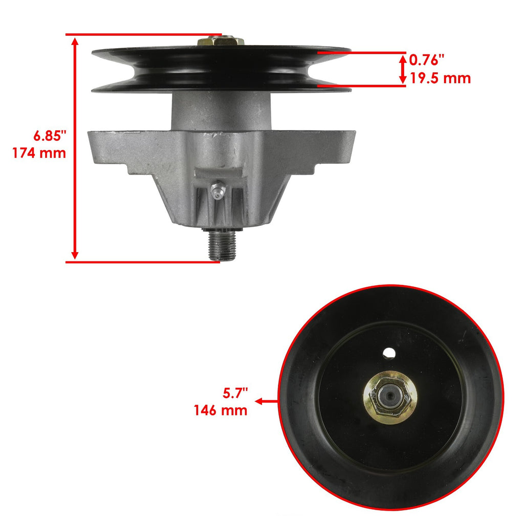 Deck Spindle Blade Kit Replacement for Cub Cadet 1170 2005–2018