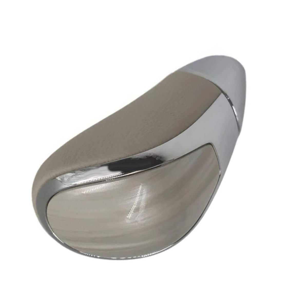 Beige Chrome Knob for