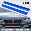 2 PCS Front Grille Insert Stripes Clips Replacement for BMW X3 F25 (2011–2018)