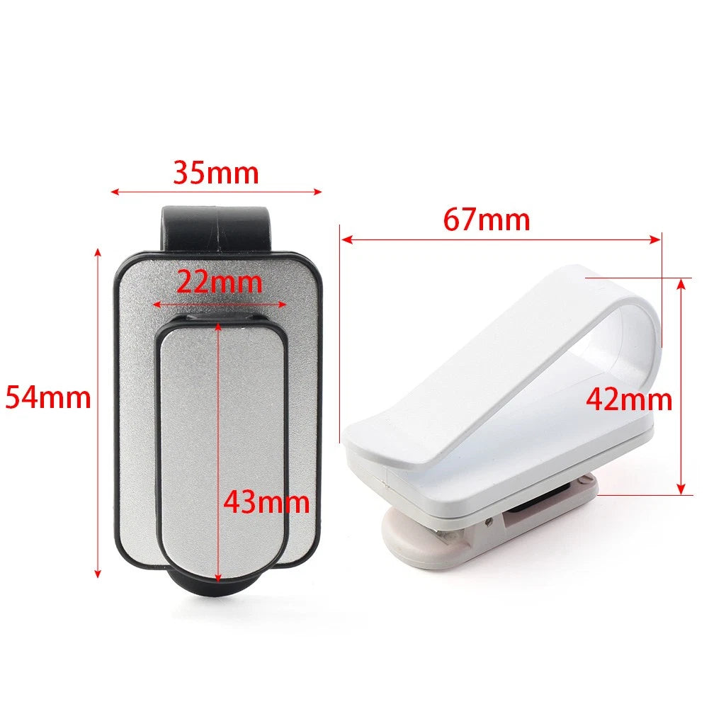 Universal Car Auto Sun Visor Clip Holder for Reading Glasses/Sunglasses