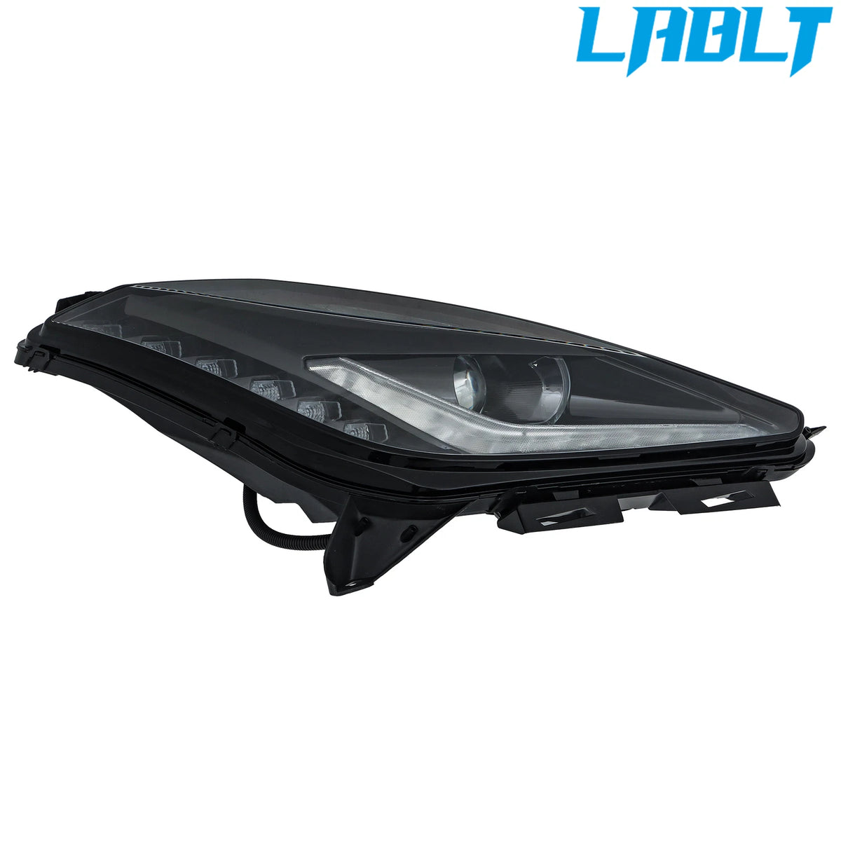 Right Side Headlight HID W/Ballast Black for Chevrolet Corvette (2014–2019)