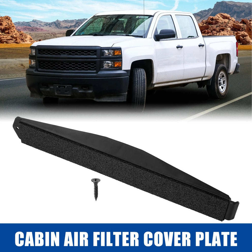 Cabin Air Filter Cover Plate Replacement for Chevy Silverado (2014–2018)